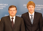 Олександр Вілкул привітав дніпропетровського спортсмена Андрія Говорова зі званням чемпіона Європи з плавання