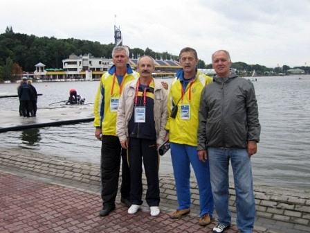 Дніпропетровці перемогли в 50-тій ювілейній Європейській міжнародній регаті «Янтарні весла» серед ветеранів з академічного веслування