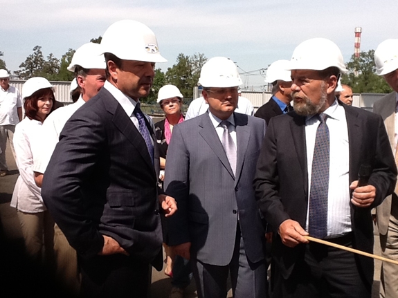 Олександр Вілкул презентував Сергію Тігіпку проект будівництва випробувального комплексу «Сухий космодром» (фото)
