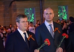 Олександр Вілкул привітав ветеранів, які знаходяться на лікуванні у Дніпропетровському обласному госпіталі для інвалідів війни.