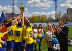 Учнівська команда школи №9 Нікополя стала переможцем обласного етапу Національного Кубку шкільного футболу ЄВРО-2012 