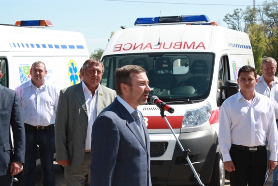 Автопарк Нікопольської «швидкої» поповнився 10 новими сучасними автомобілями марки «Пежо» (фото)