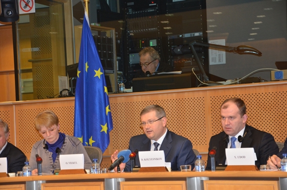 Віце-прем’єр-міністр України Олександр Вілкул взяв участь у Слуханнях в Європейському Парламенті (ФОТО)
